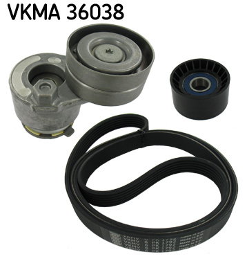 SKF - VKMA 36038 - Garnitura klinastog rebrastog kaiša (Kaišni prenos)